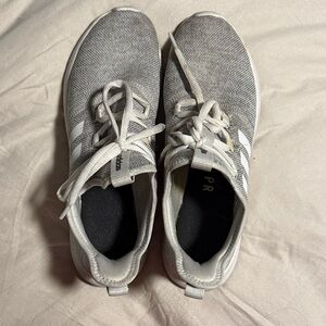 Adidas CLOUDFOAM PURE 2.0 SHOES Gray and White Sneakers